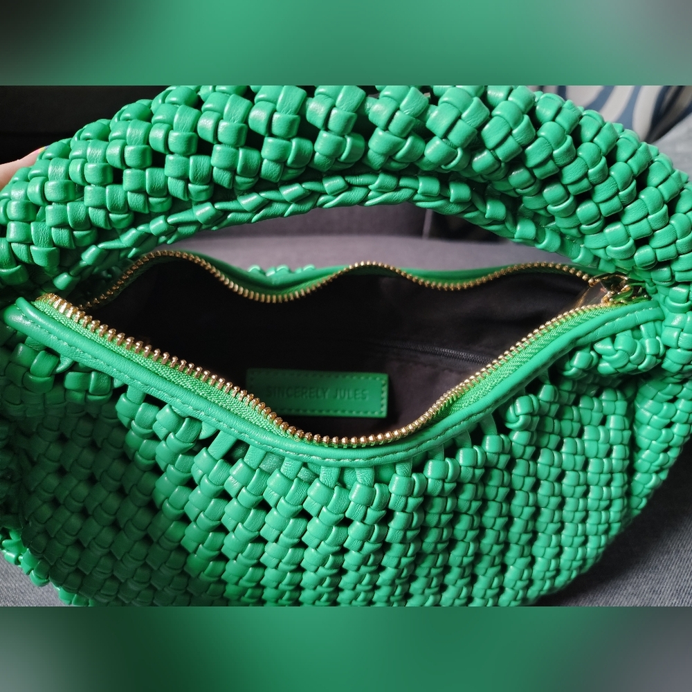 Sincerely Jules Vibrant Green Shoulder Bag - Picture 3 of 8